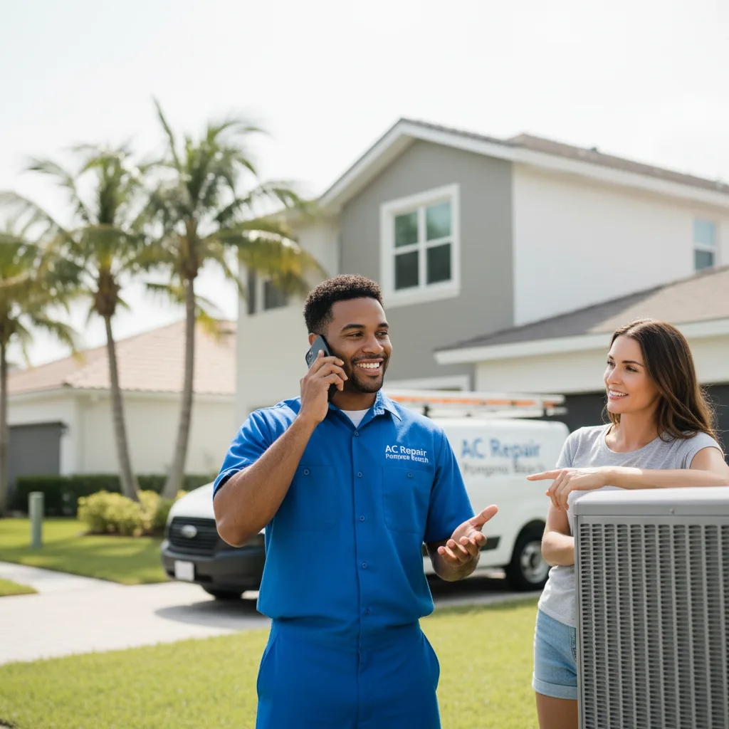 AC Repair Pompano Beach customer support in Rock Port